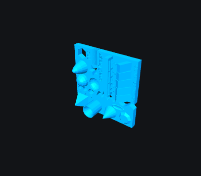 Pieza 3D (STL-8FAABF - PLA - NEGRO)