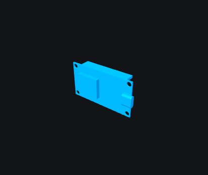 Pieza 3D (STL-BB158A - PETG - BLANCO)
